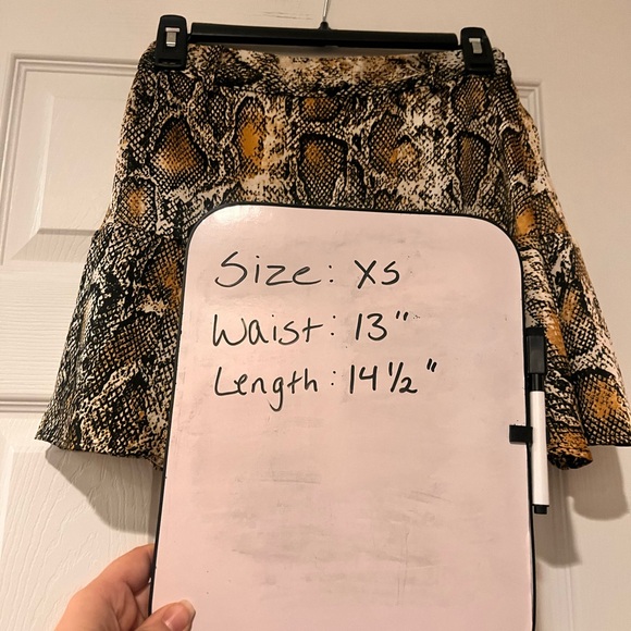 Zara snake print skirt - Picture 5 of 5